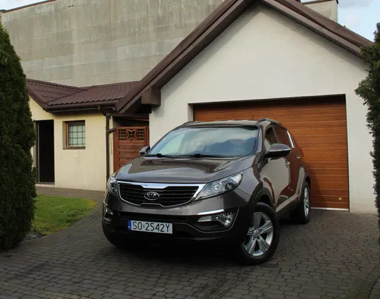 kia śląskie Kia Sportage cena 43500 przebieg: 177000, rok produkcji 2010 z Sosnowiec